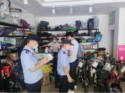 礦泉街開展電動(dòng)自行車安全隱患專項(xiàng)整治行動(dòng)
